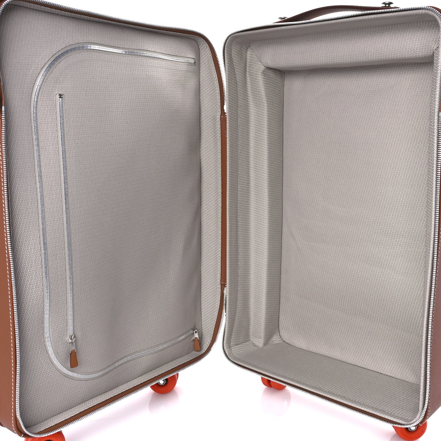 Hermes Canvas Taurillon Regate RMS Rolling Trolley Luggage  Multicolor 4 of 7