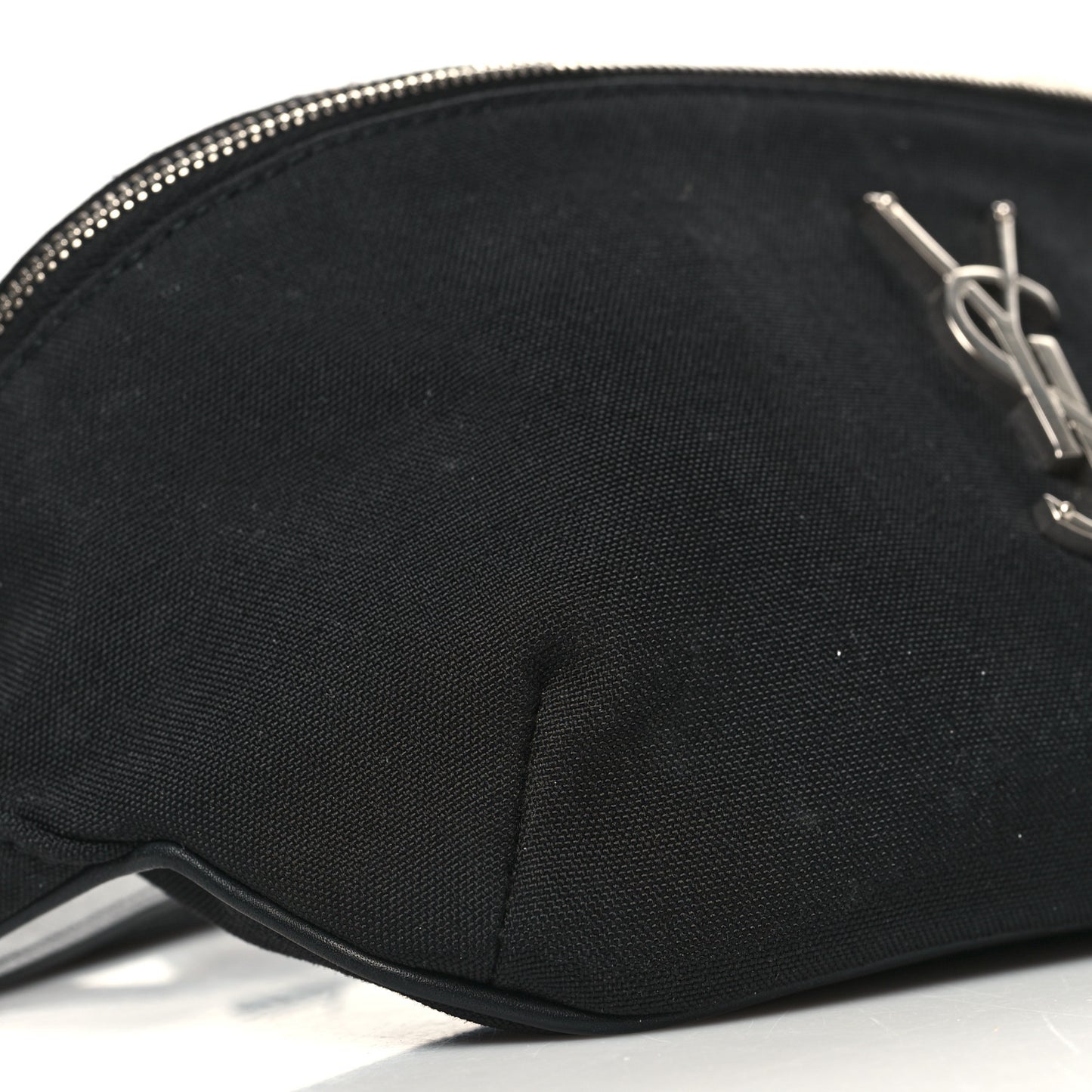 Canvas Monogram Belt Bag Black