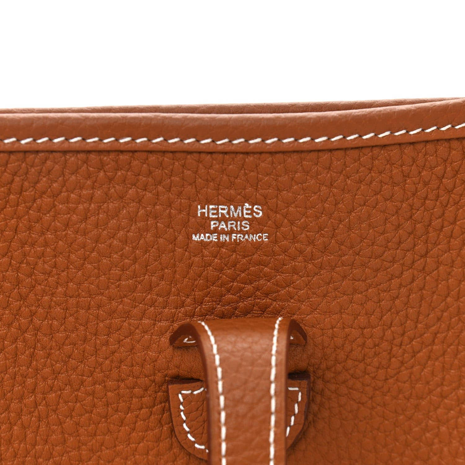 Hermes Taurillon Clemence Evelyne III PM Gold 6 of 11