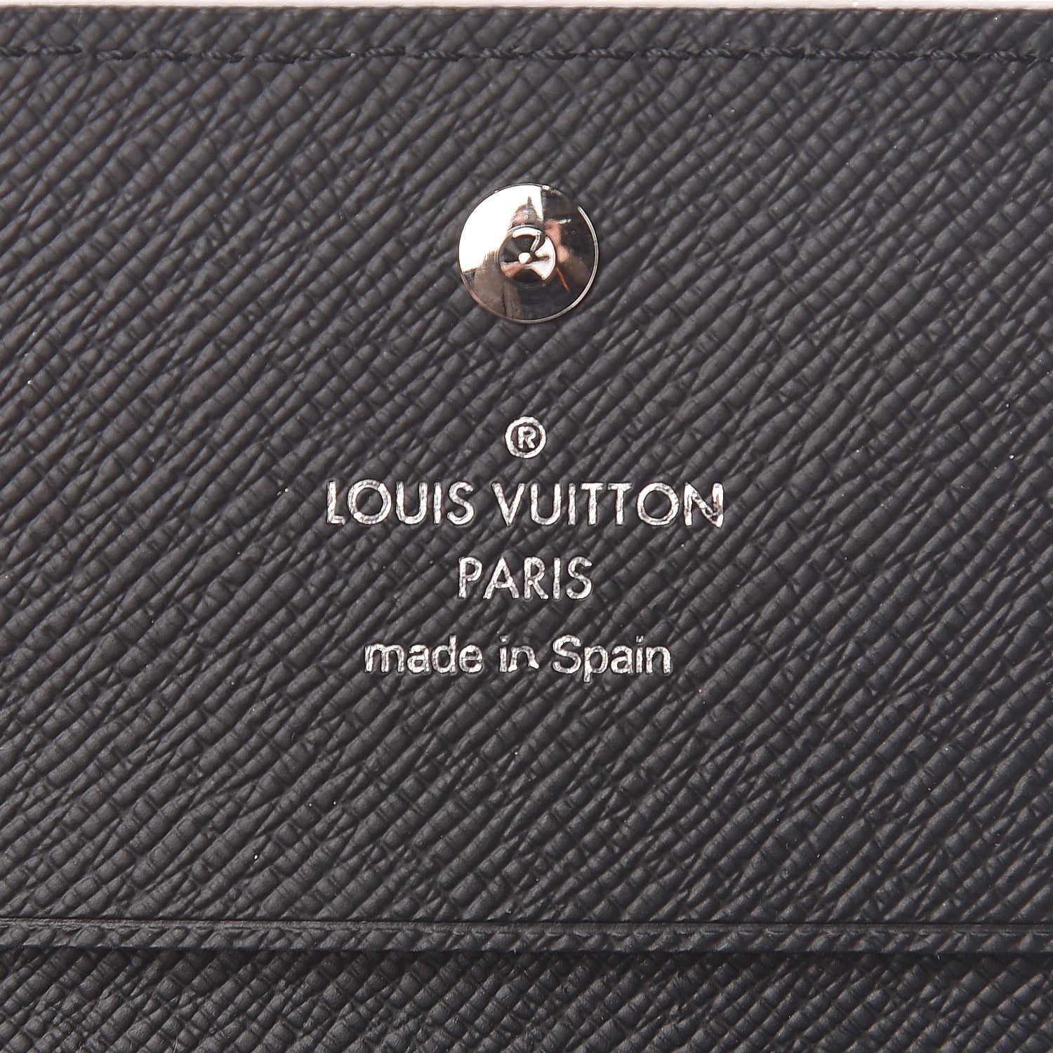 Louis Vuitton Epi Enveloppe Carte De Visite Black 6 of 7