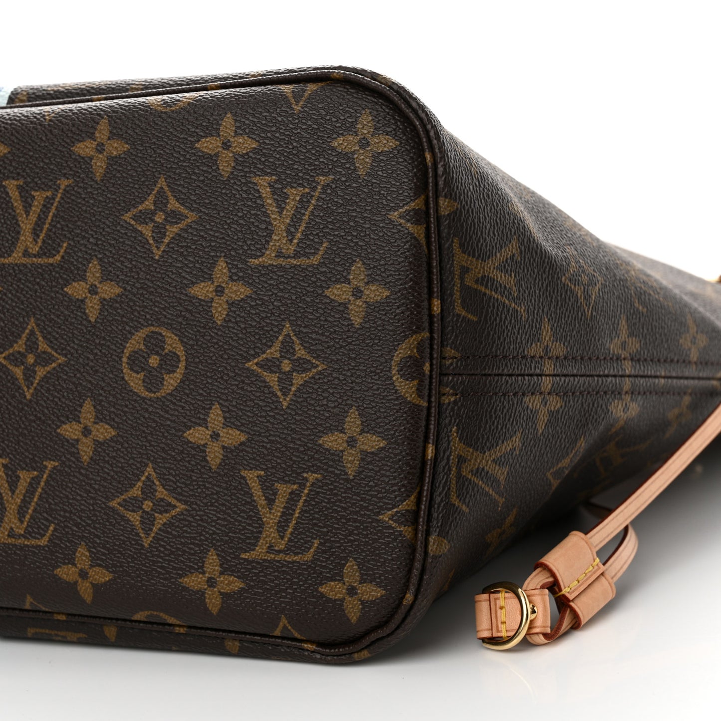 Monogram My LV Heritage Neverfull MM Blue De France White