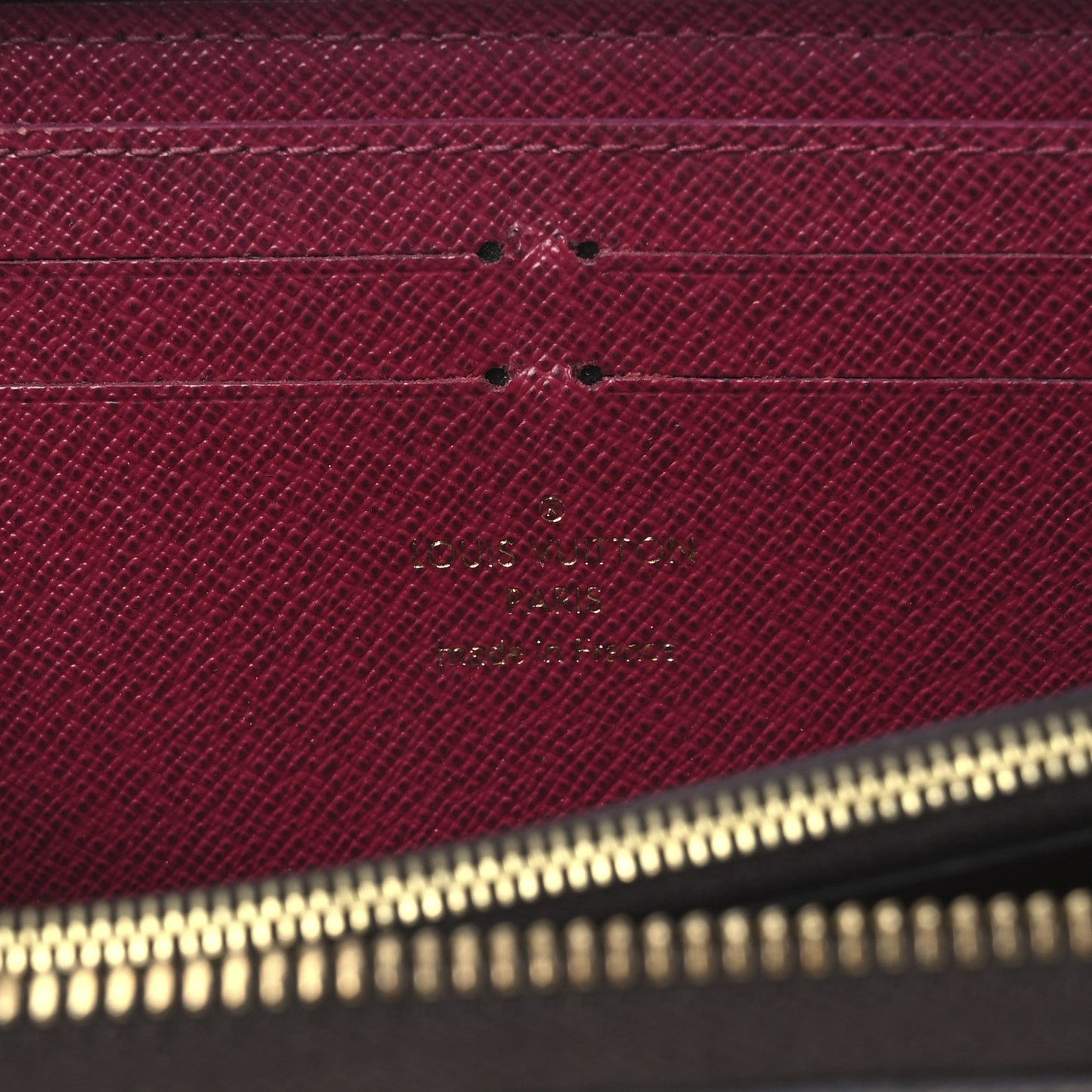 Monogram Clemence Wallet Fuchsia