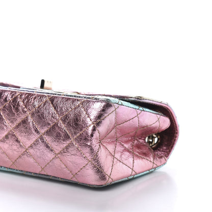 Chanel Metallic Goatskin Quilted Mini 2.55 Reissue Flap Multicolor 7 of 11