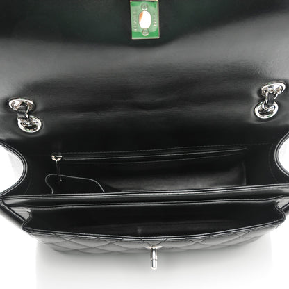 Chanel Lambskin Quilted Large Geometric Flap Black 5 of 7