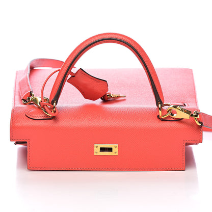 Hermes Epsom Kelly Sellier 25 Rose Jaipur 18 of 35
