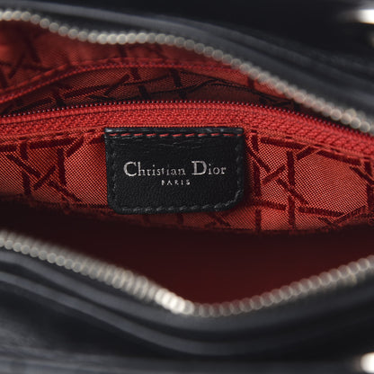 Christian Dior Lambskin Cannage Medium Lady Dior Black 5 of 9