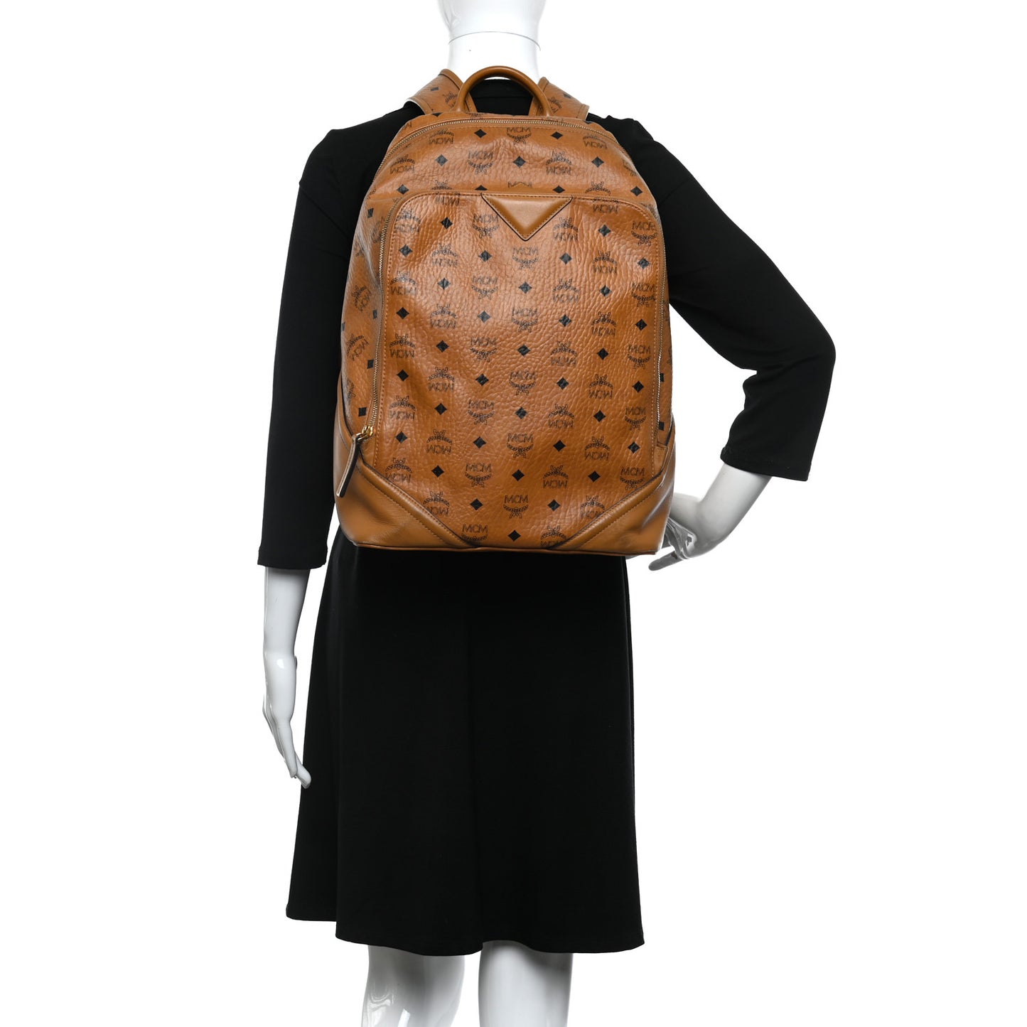 Visetos Medium Duke Backpack Cognac