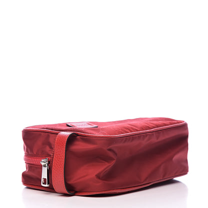 Gucci Nylon Monogram Dolmias Pouch Vibrant Red 4 of 9