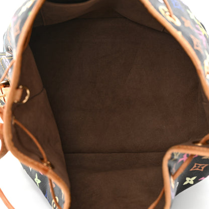 Louis Vuitton Monogram Multicolor Petit Noe Black 5 of 10