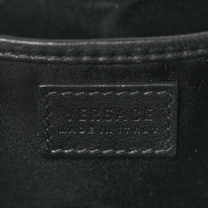 Versace Vitello Palazzo Medusa Evening Clutch Black 5 of 6