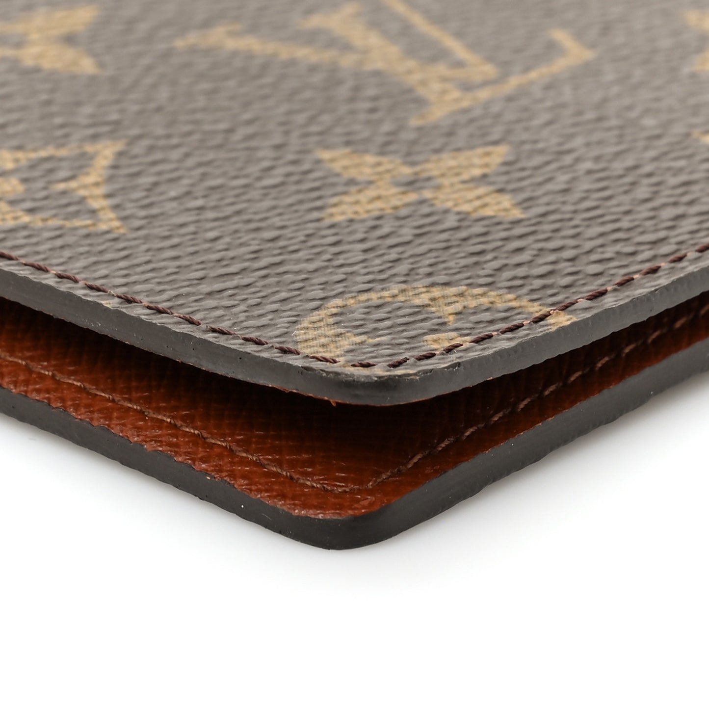 Monogram Checkbook Holder