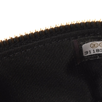 Chanel Caviar Quilted Mini Top Handle Vanity With Chain Black 9 of 10