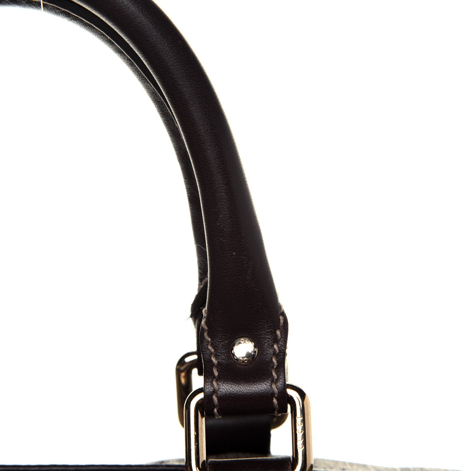 Gucci GG Plus Monogram Large Carry On Duffle Bag Brown 19 of 23