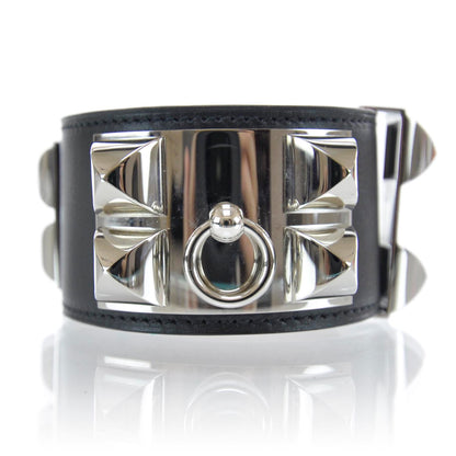 Hermes Chamonix Collier de Chien CDC Bracelet Black 1 of 7