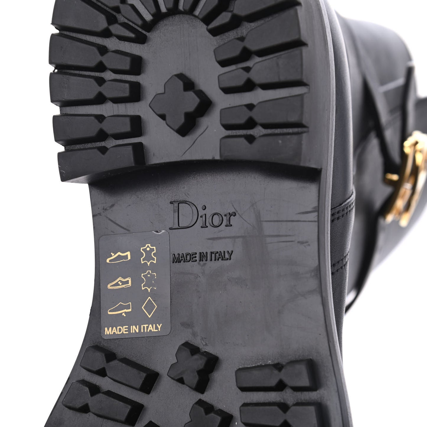 Calfskin Empreinte Ankle Boot 37 Black