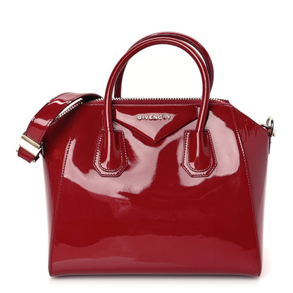Givenchy Patent Calfskin Small Antigona Red 1 of 8