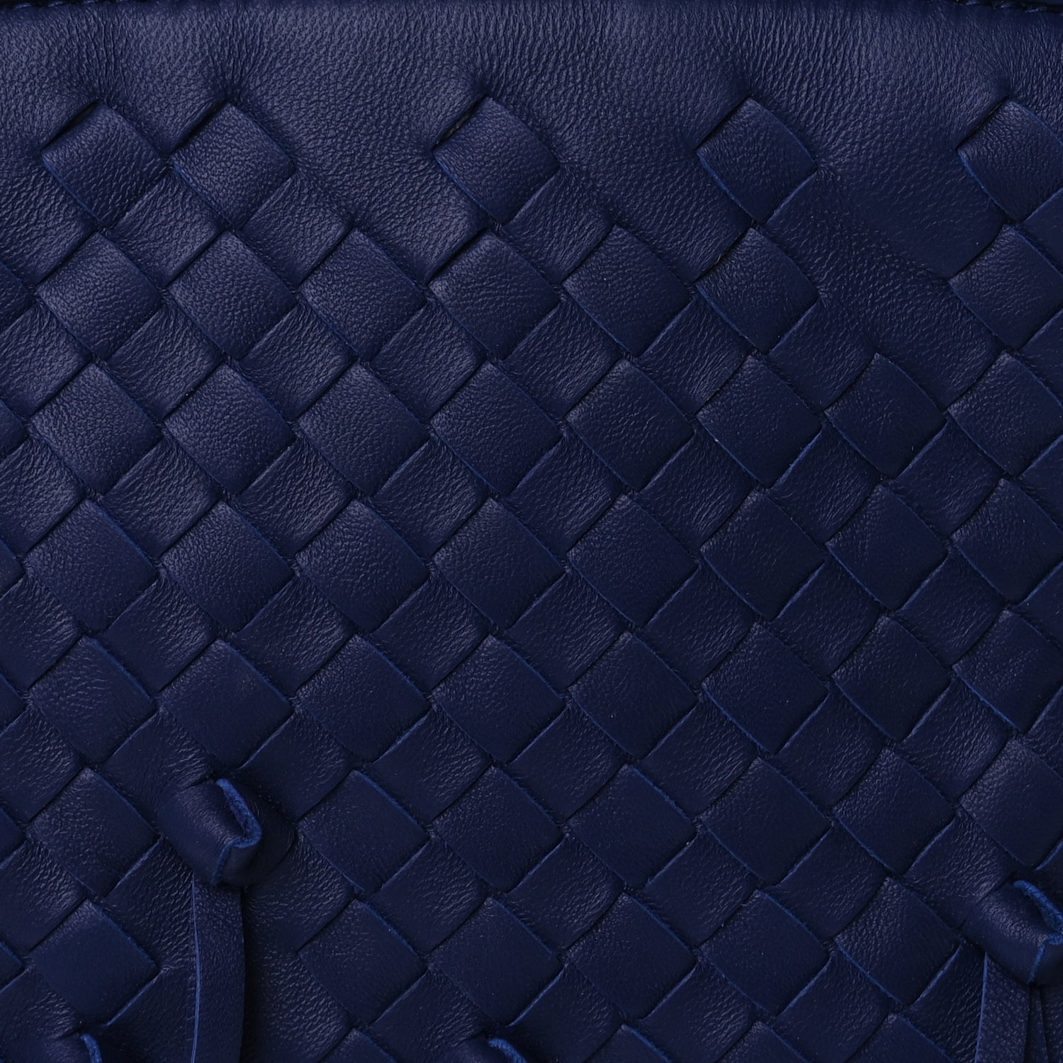 Bottega Veneta Fringe Nodini Crossbody Bag Baltic Blue 6 of 8