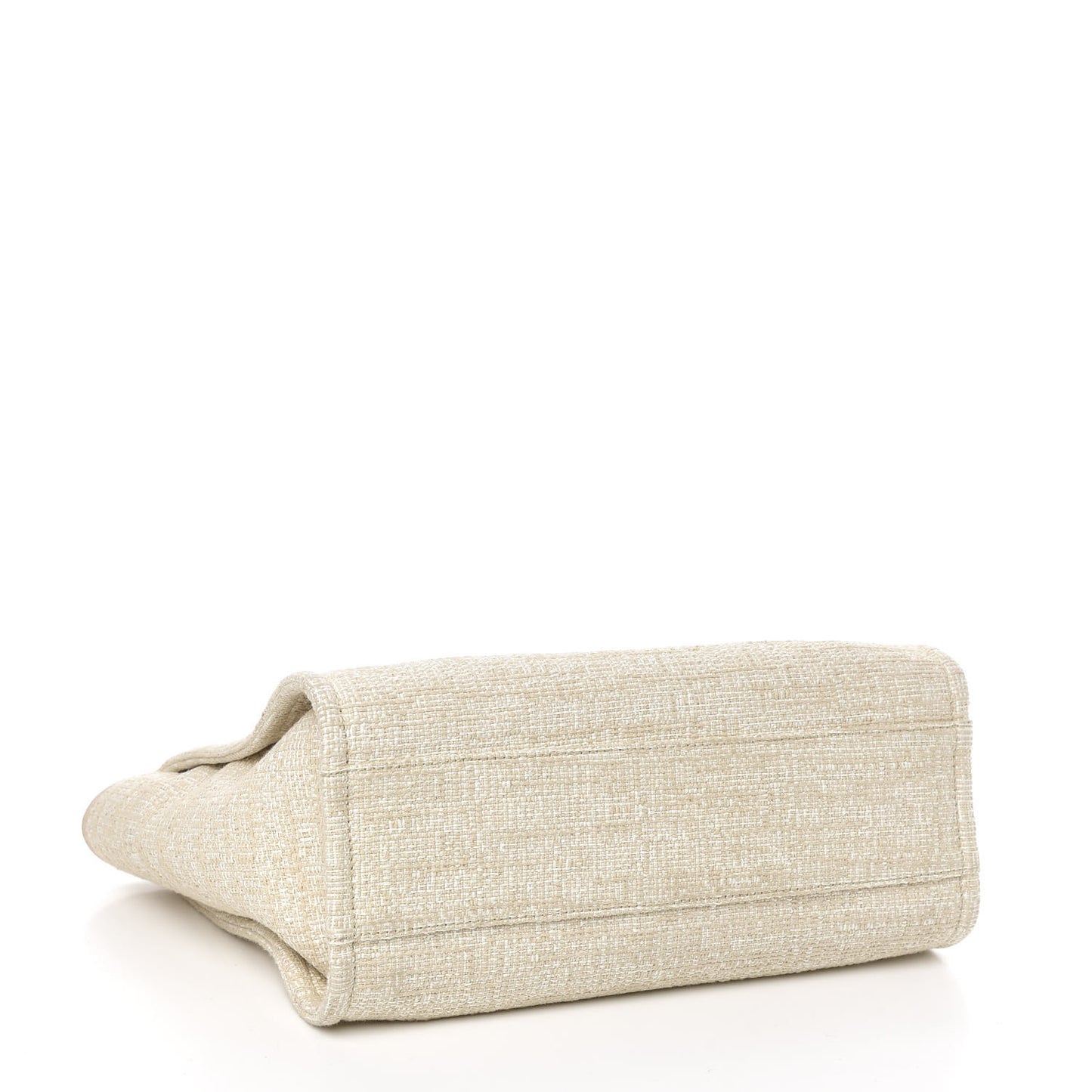 Canvas Small Deauville Tote Light Beige