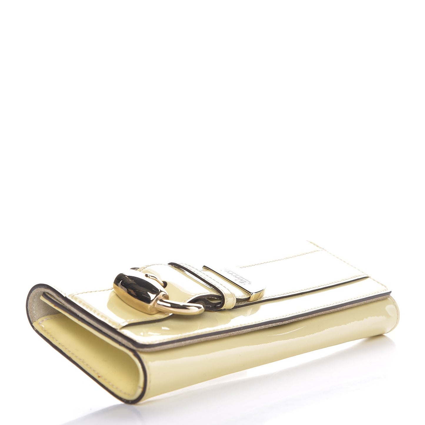 Patent Romy Clutch Off White