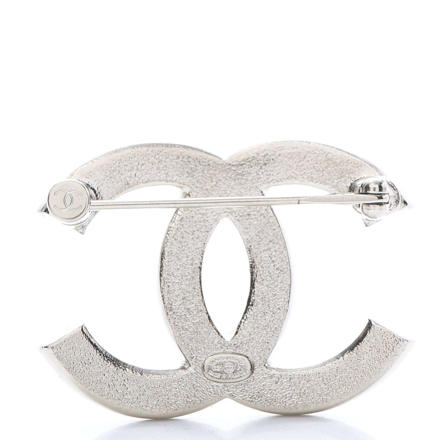 Chanel Crystal Palais Garnier CC Brooch Gold 3 of 5