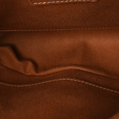Chanel Washed Caviar Quilted Small Square Turn Around Ligne Flap Camel 4 of 9