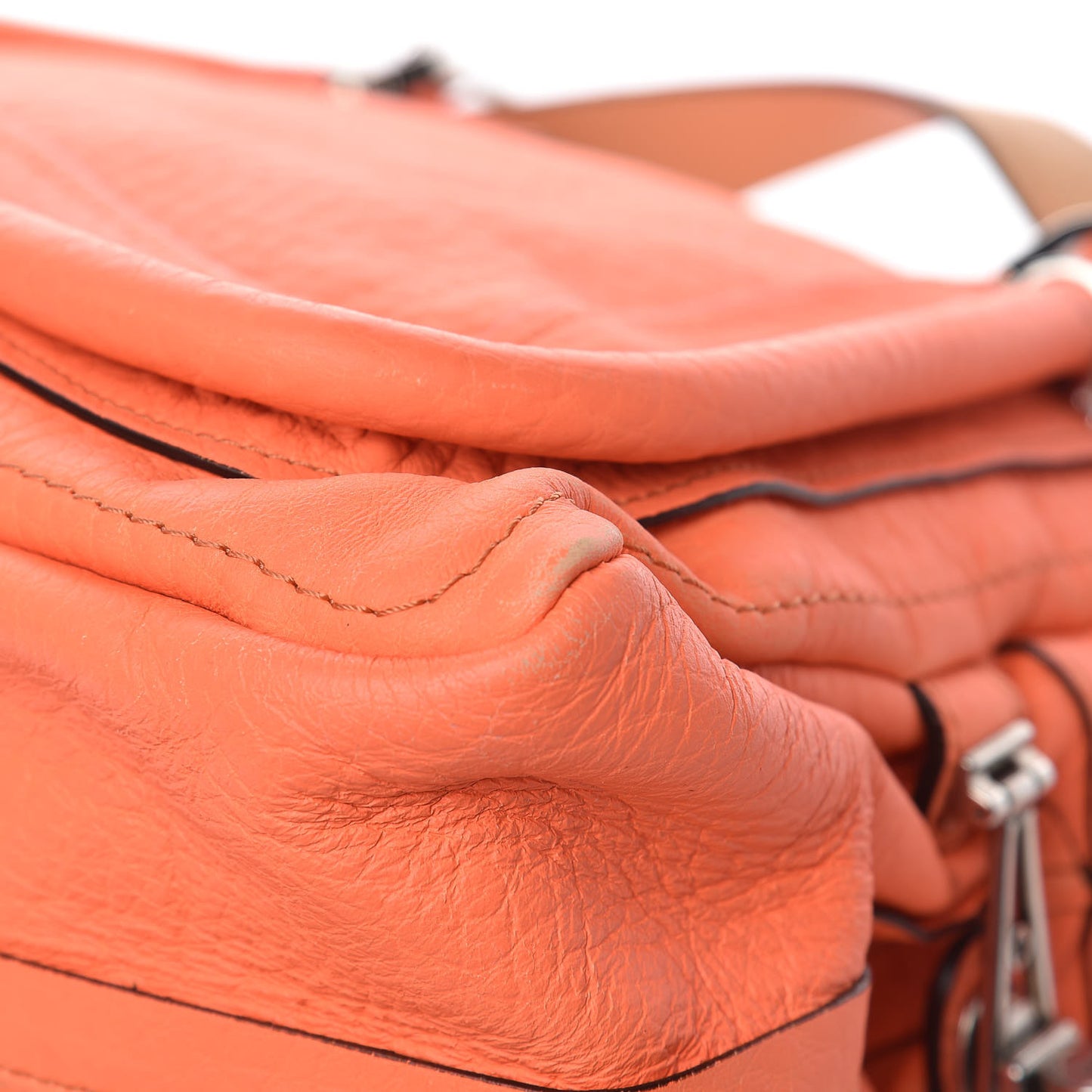 Calfskin Medium Paraty Orange Fizz