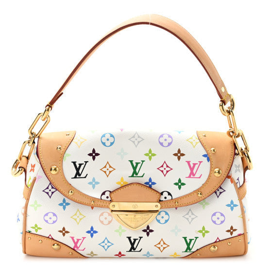 Louis Vuitton Monogram Multicolor Beverly MM White 1 of 1
