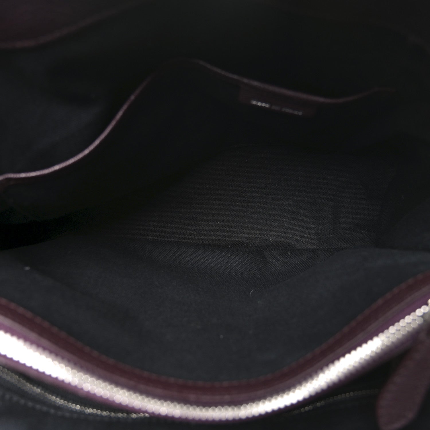 Burberry Goatskin Vintage Check Medium Banner Tote Deep Claret 5 of 10