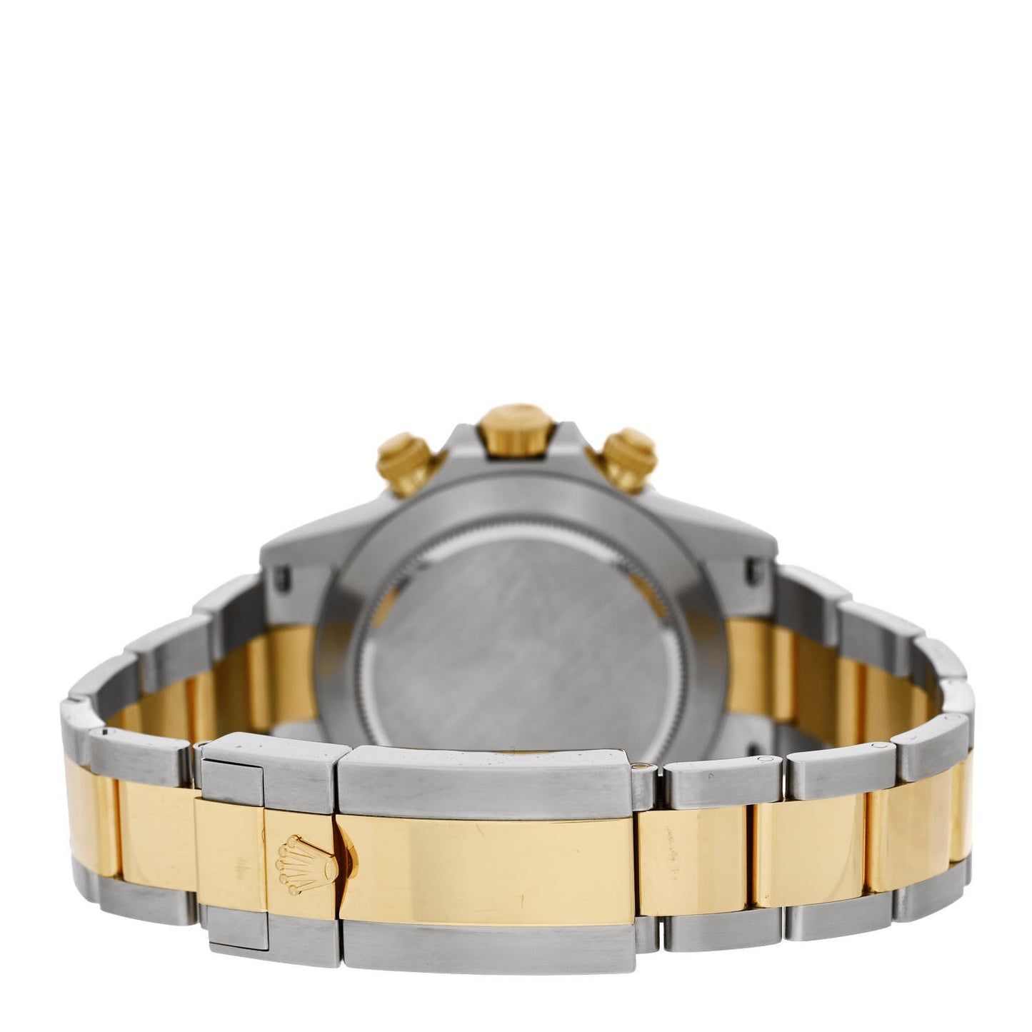 Stainless Steel 18K Yellow Gold 40mm Oyster Perpetual Cosmograph Daytona Watch White 116503