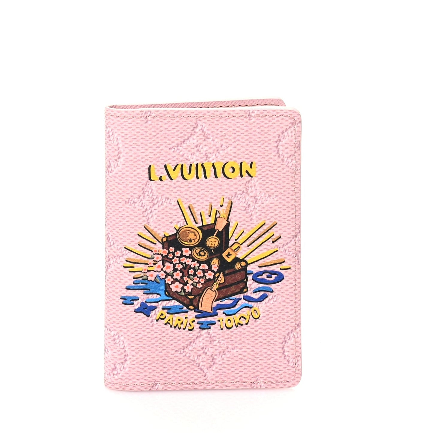 Monogram Paris Tokyo Pocket Organizer NM Pink