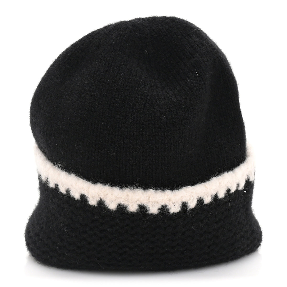 Cashmere CC Logo Beanie Hat Black
