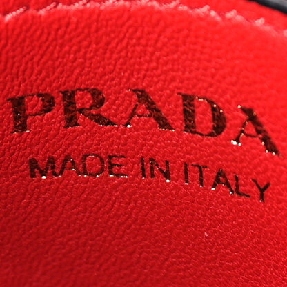 Prada Saffiano Cuir Small Panier Bucket Bag  Black Fuoco 5 of 8