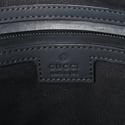 Gucci Rubber Effect Monogram GG Waist Belt Bag  Black 5 of 8