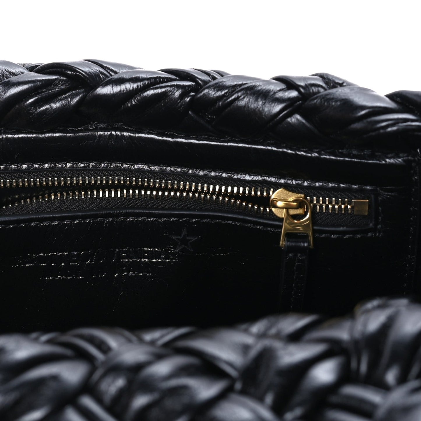 Calfskin Foulard Intreccio Small Kalimero Città Shoulder Bag Black