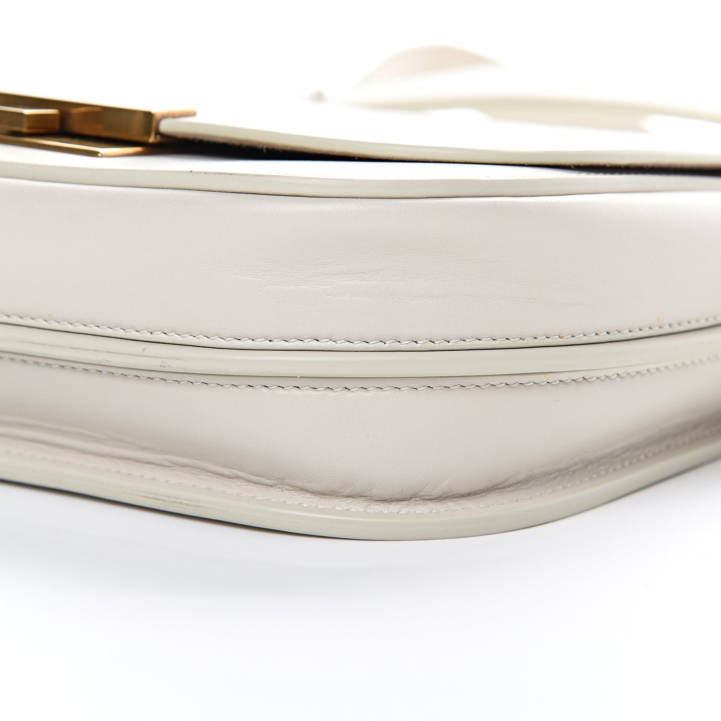 Calfskin Betty Messenger White