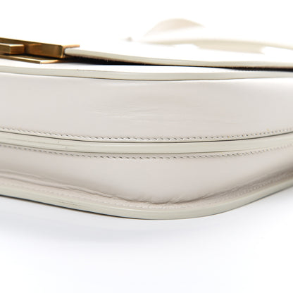 Saint Laurent Calfskin Betty Messenger White 9 of 13