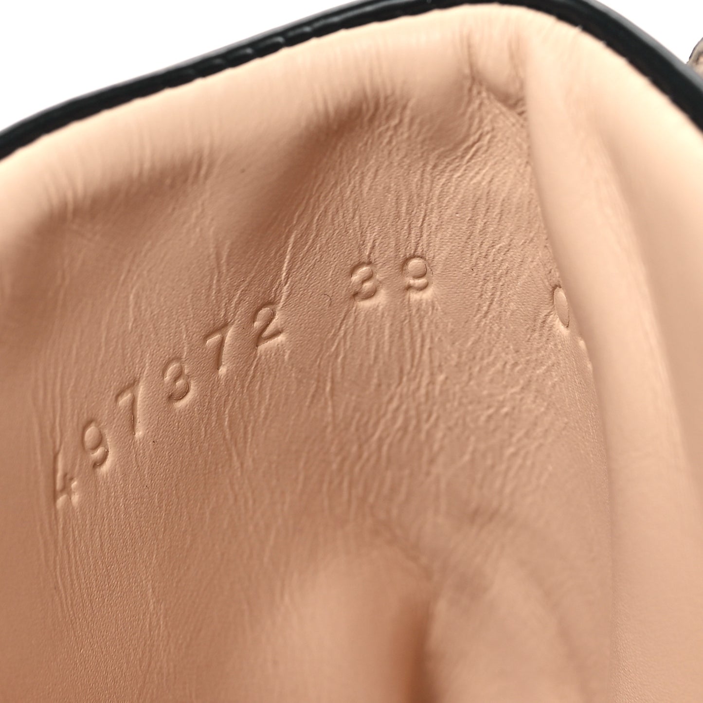 Magnum Calfskin Pearl Lace Up Combat Ankle Boots 39 Black