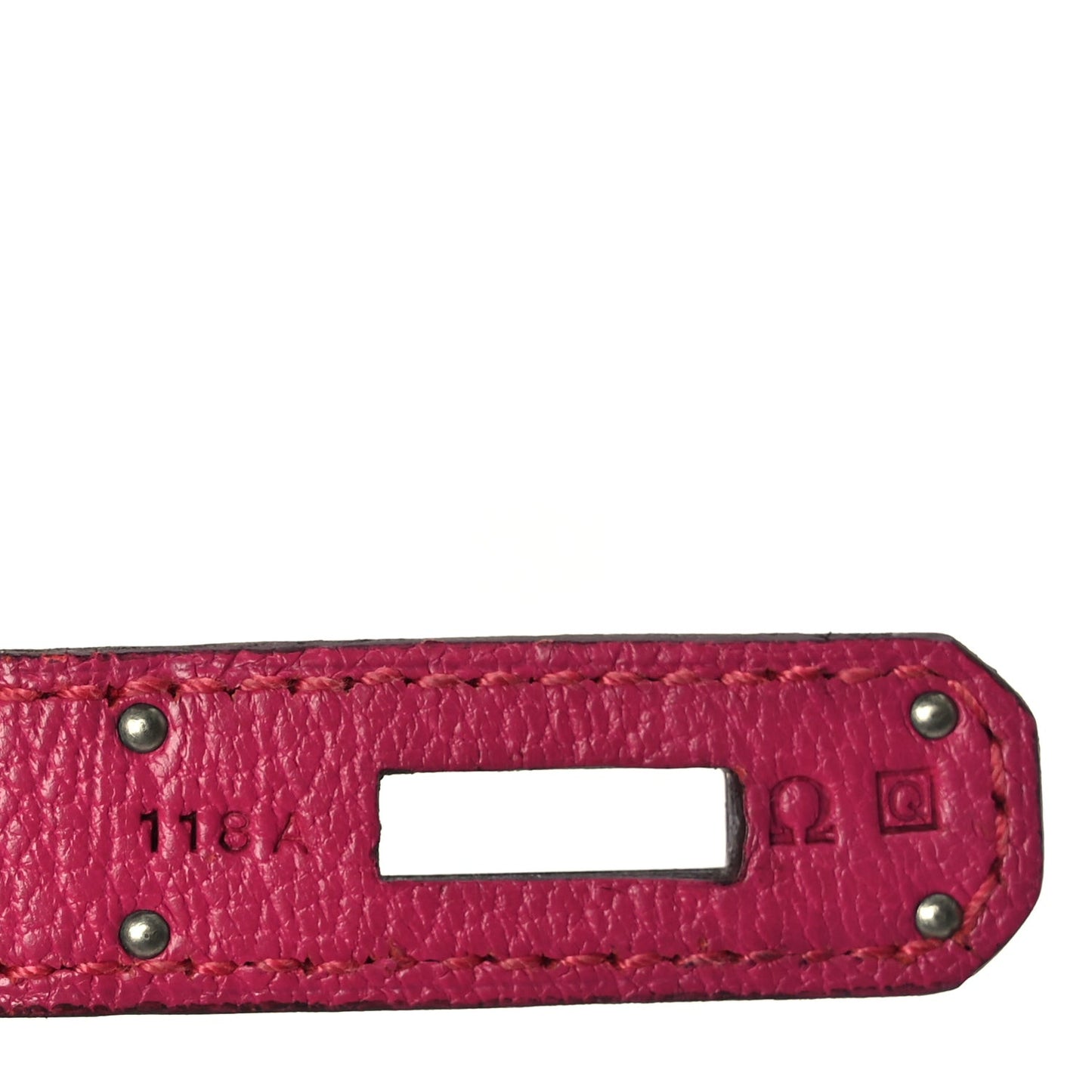 Chevre Mysore Birkin 30 Rose Shocking