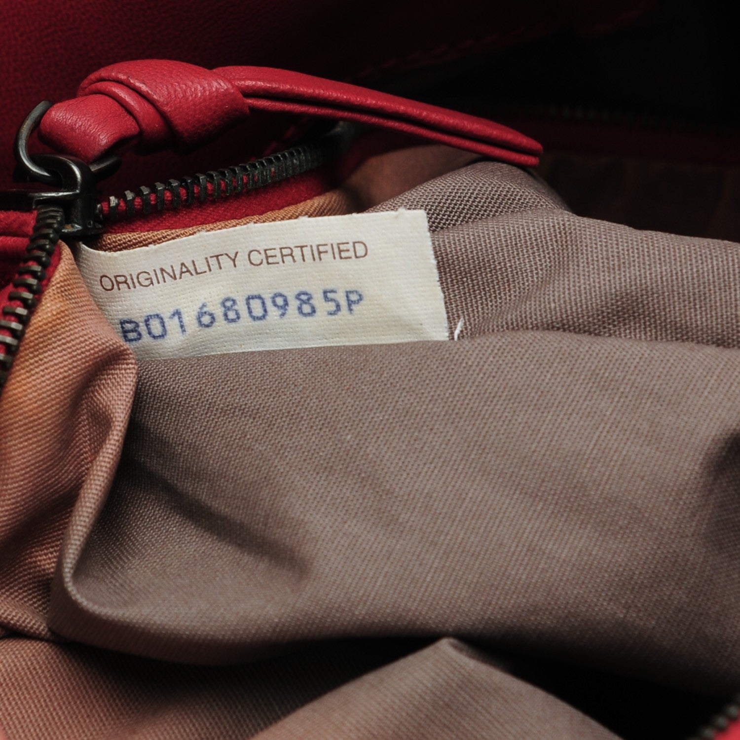 Bottega Veneta Nappa Intrecciato Aquilone Fortune Cookie Hobo Red 9 of 9