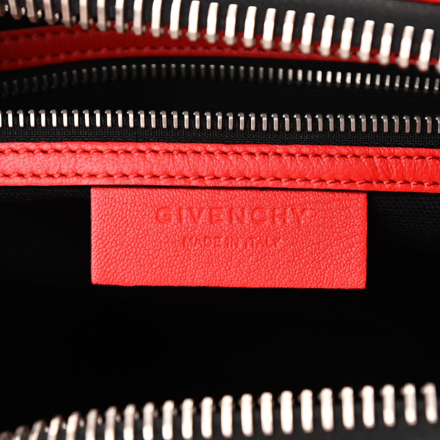 Givenchy Lambskin Perforated Small Antigona Pop Red 6 of 11