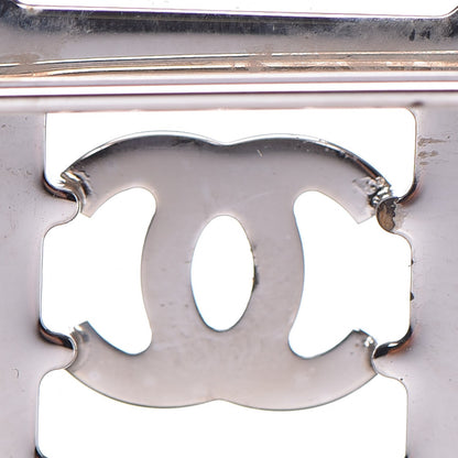 Chanel Crystal CC Brooch Silver 5 of 6