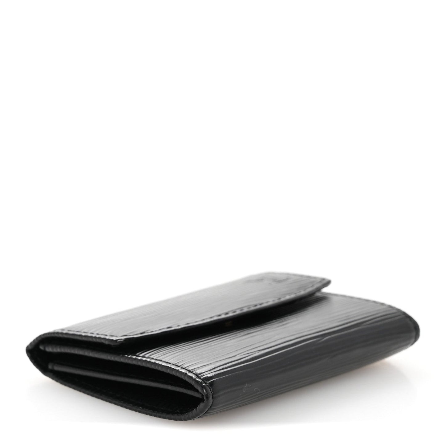 Epi Porte-Monnaie Simple Coin Purse Black