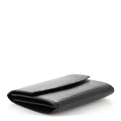 Louis Vuitton Epi Porte-Monnaie Simple Coin Purse Black 4 of 7