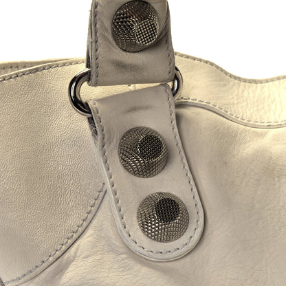 Balenciaga Agneau Giant 21 Silver Hardware City White Light 9 of 12