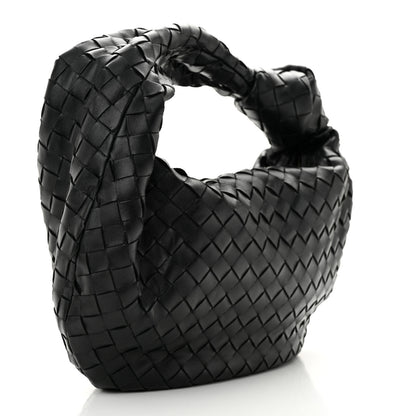 Bottega Veneta Nappa Intrecciato Teen Jodie Hobo Black 3 of 10