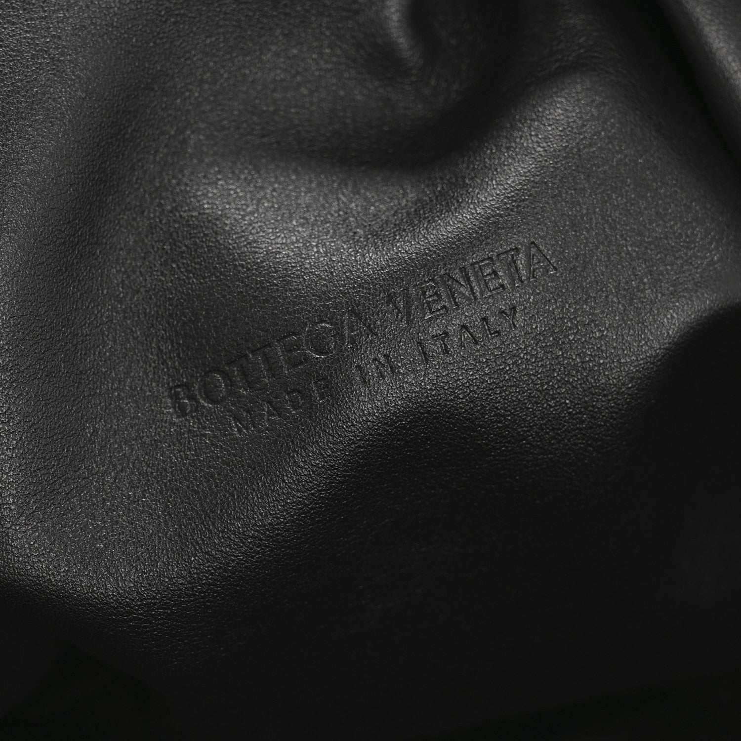 Bottega Veneta Smooth Butter Calf The Pouch Oversized Clutch Black 6 of 7
