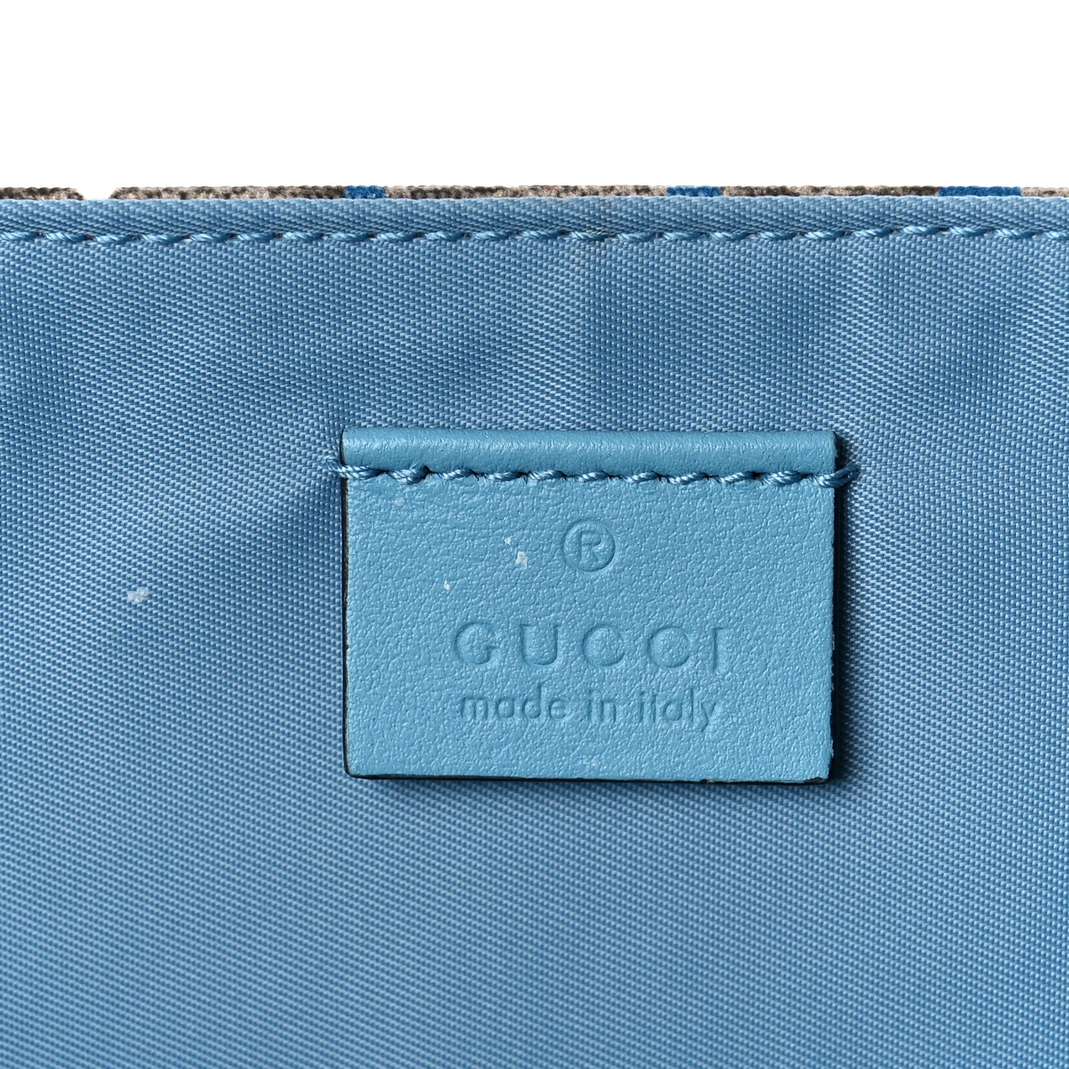 Gucci GG Supreme Monogram Star Print Diaper Bag Blue Multicolor 8 of 11