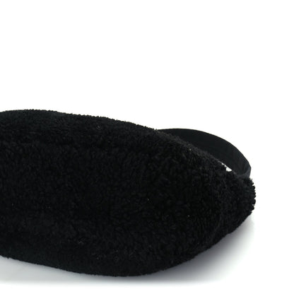 Prada Shearling Mini Re-Edition 2000 Bag  Black 8 of 8
