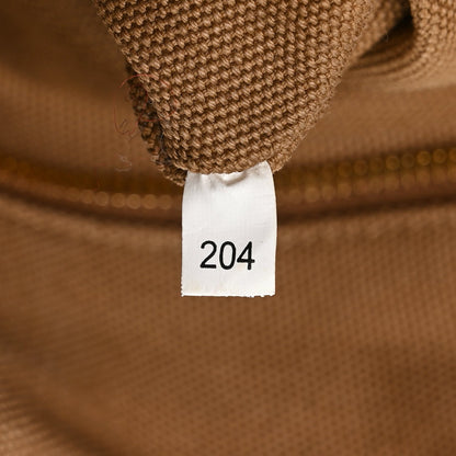 Prada Canapa Large Logo Tote Tabacco 7 of 10