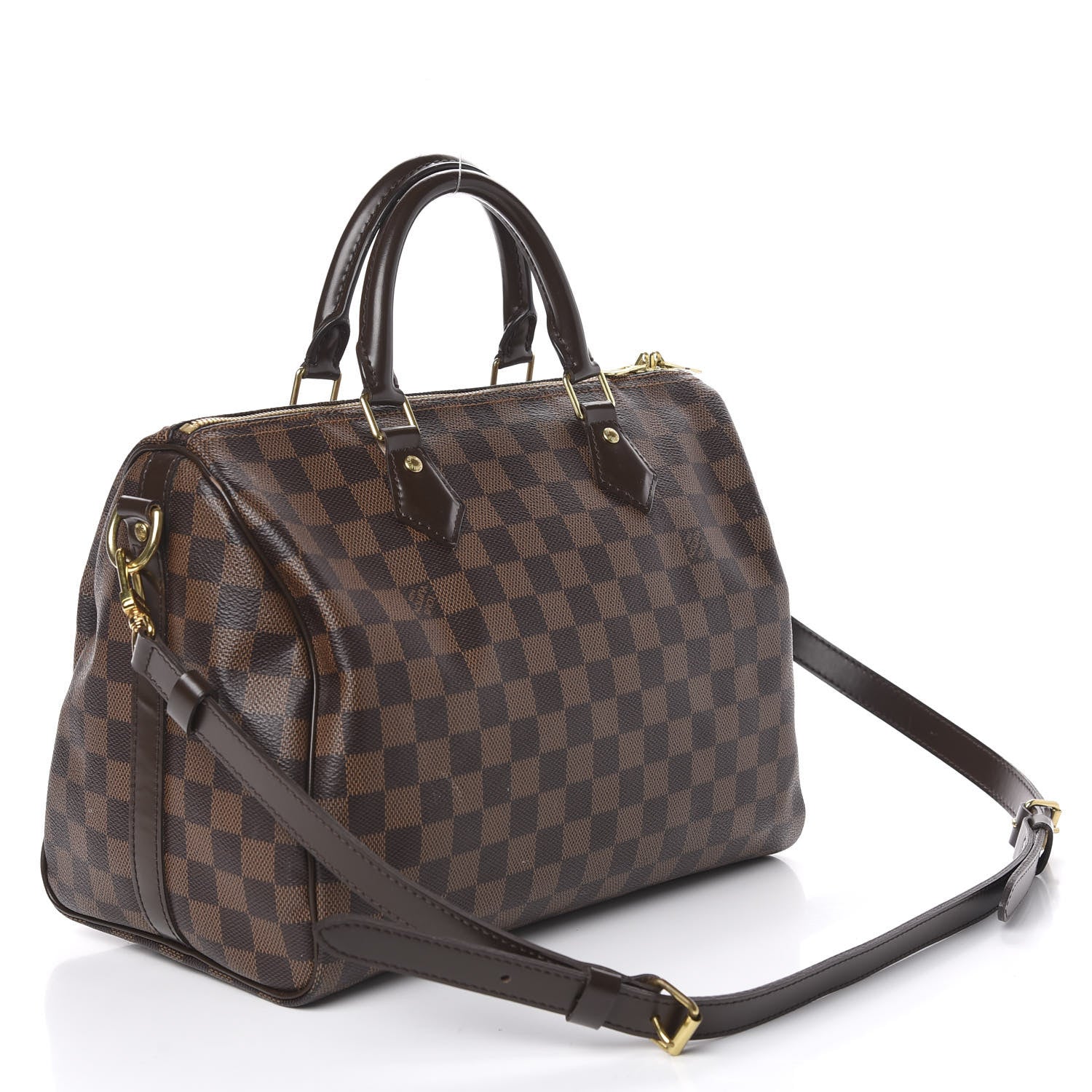 Louis Vuitton Damier Ebene Speedy Bandouliere 30 2 of 15